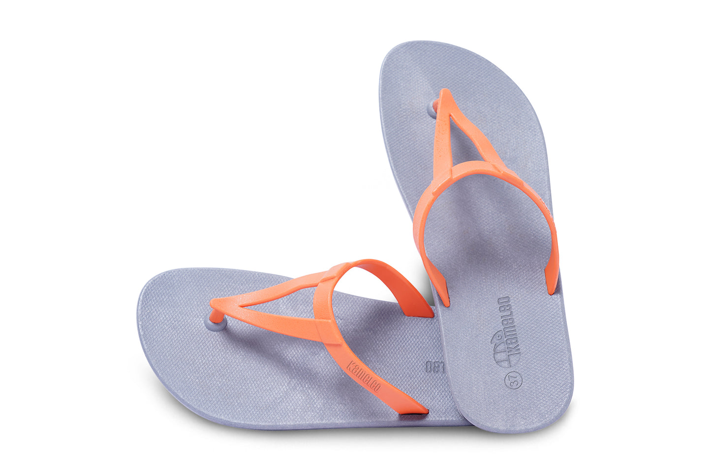 Eiffel Grey Sole Orange Strap