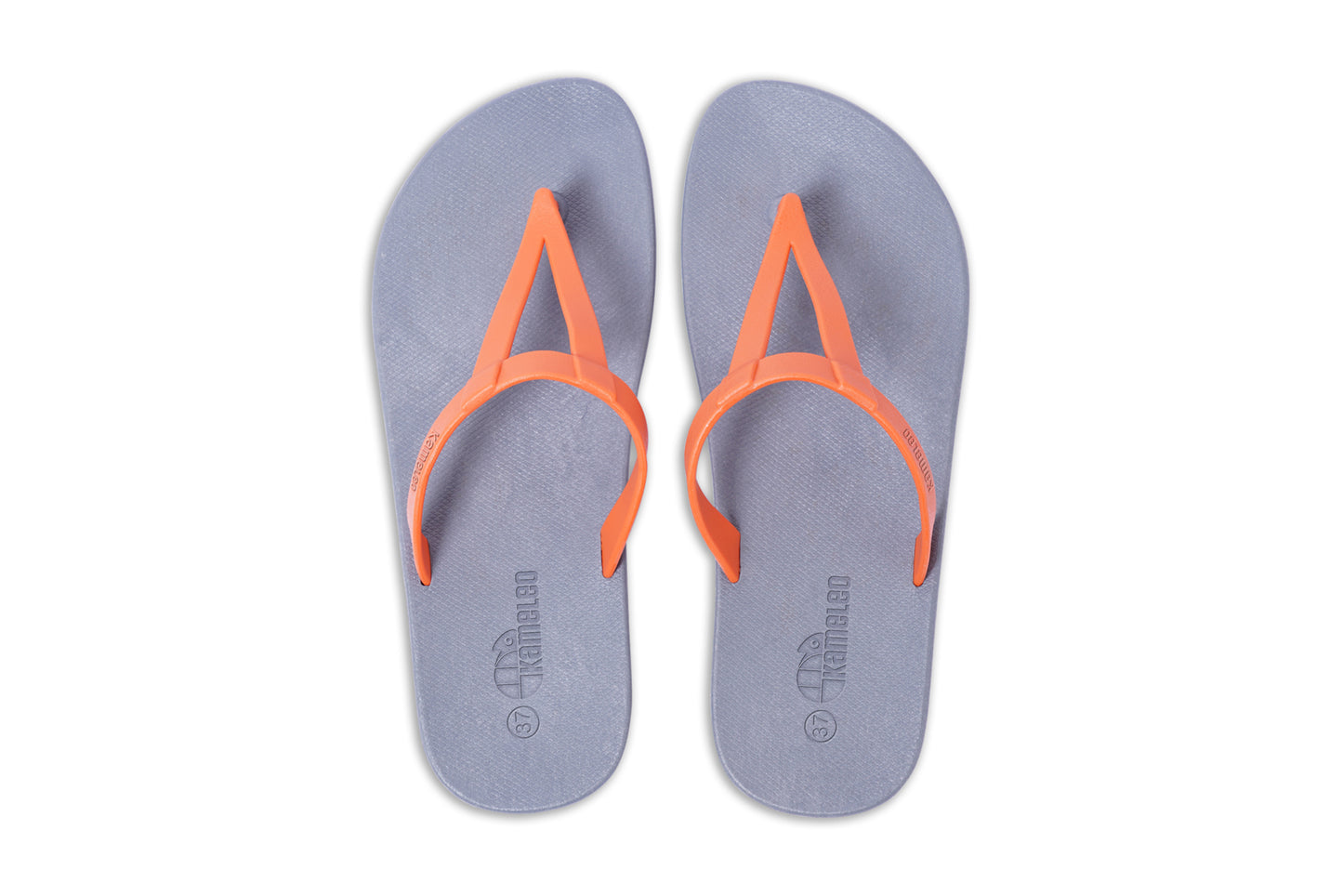 Eiffel Grey Sole Orange Strap