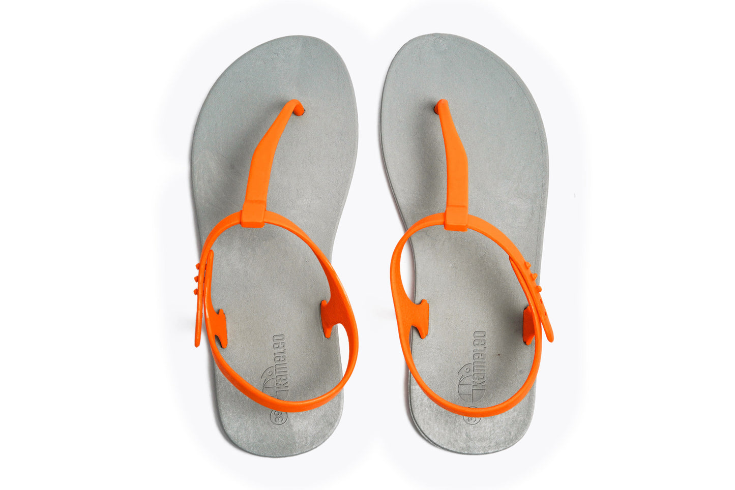 Saily Grey Sole Orange Strap