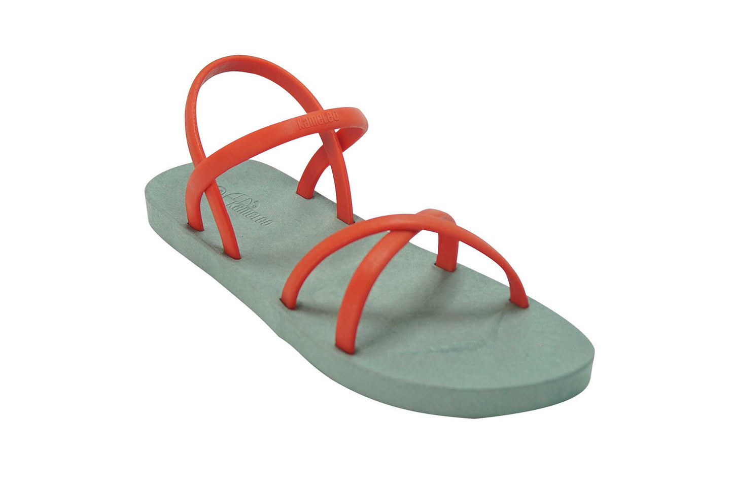 Cross Slim Grey Sole Red Strap