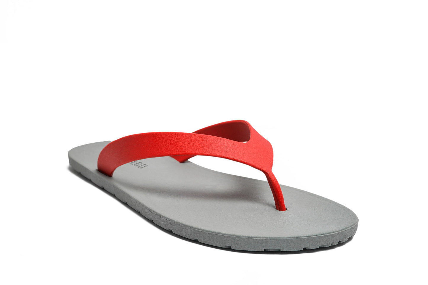 Flippy Grey Sole Red Strap