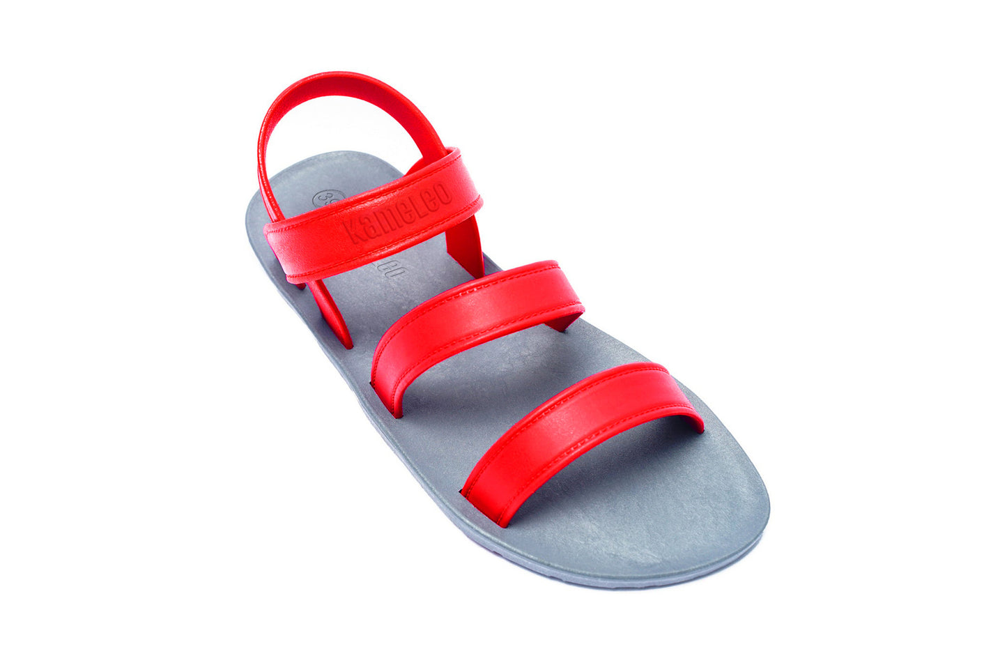 Twin Plus Grey Sole Red Strap