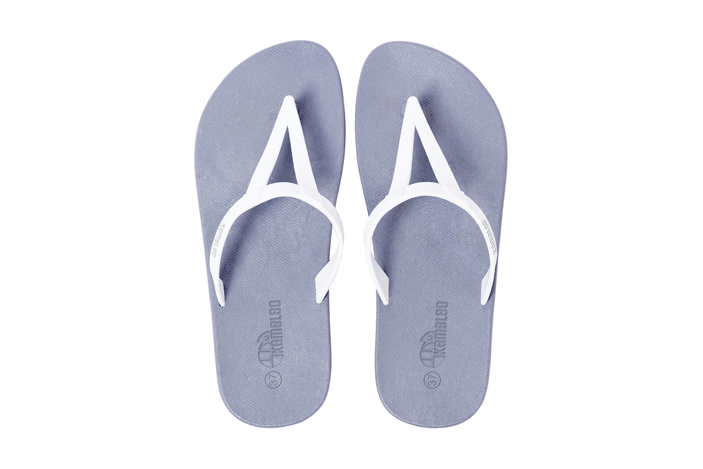 Eiffel Grey Sole White Strap
