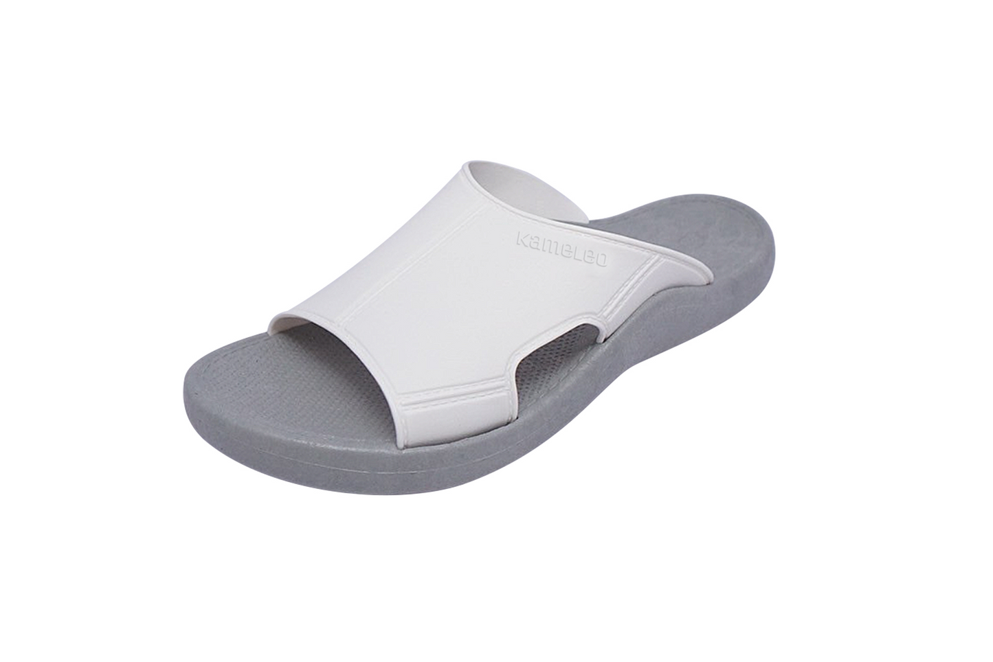 Jangy Grey Sole White Strap