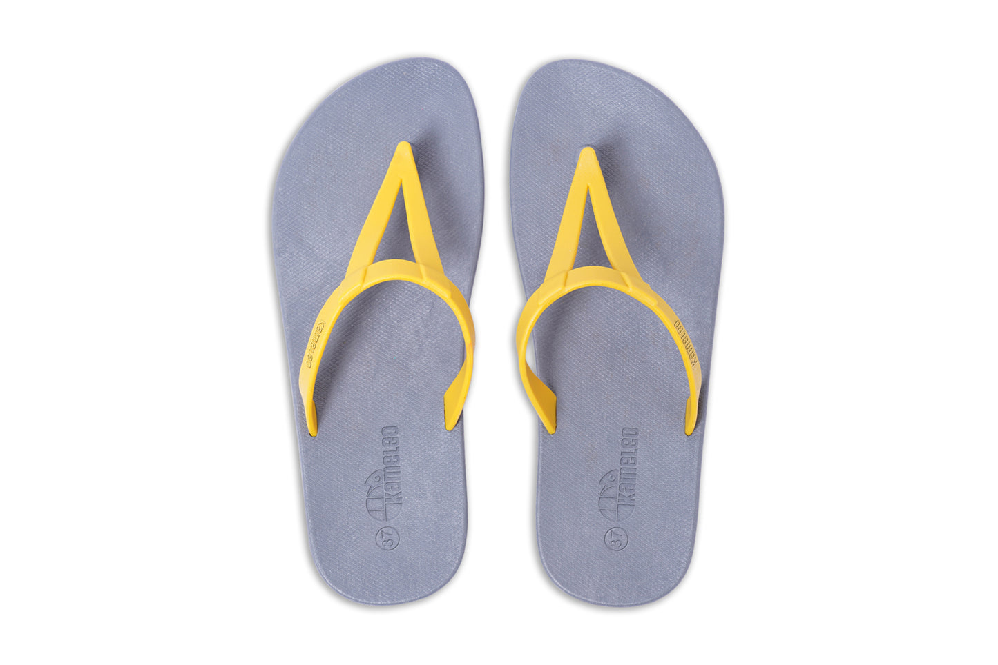 Eiffel Grey Sole Yellow Strap