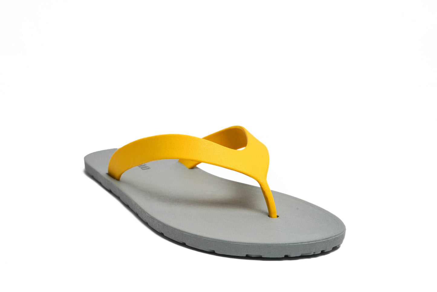 Flippy Grey Sole Yellow Strap
