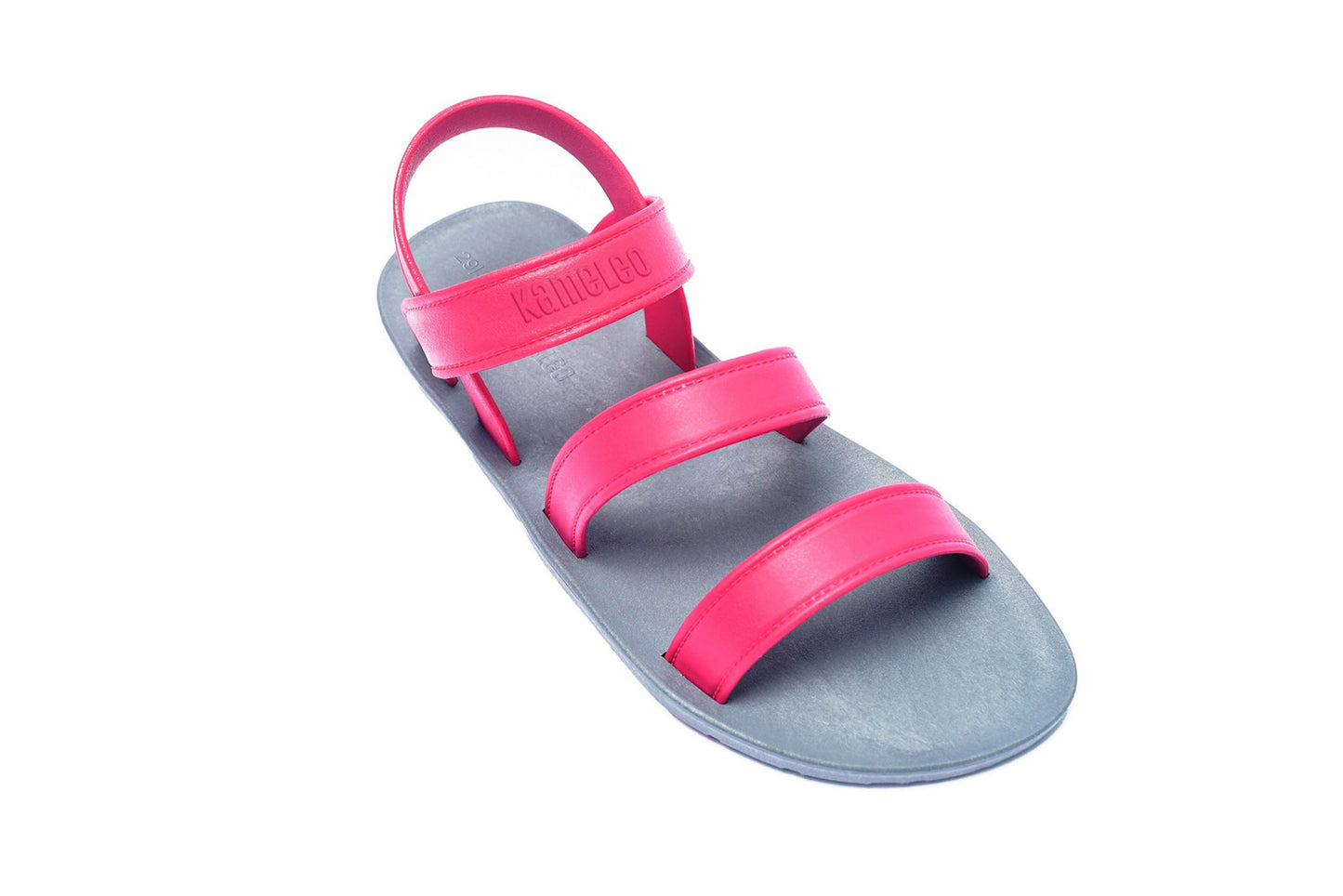 Twin Plus Kids Grey Sole Pink Strap
