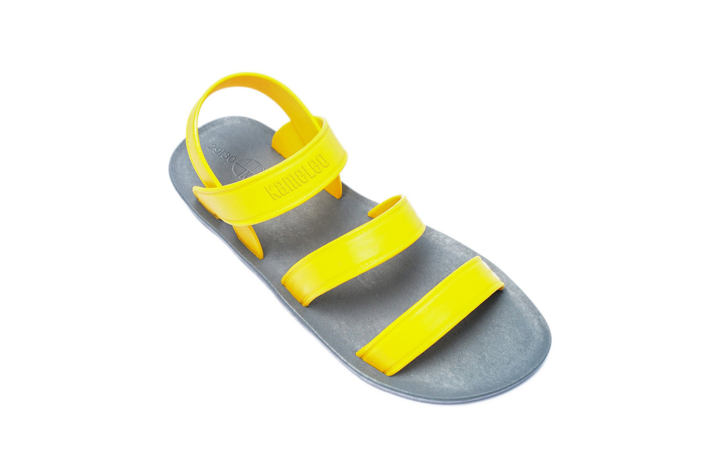 Twin Plus Kids Grey Sole Yellow Strap