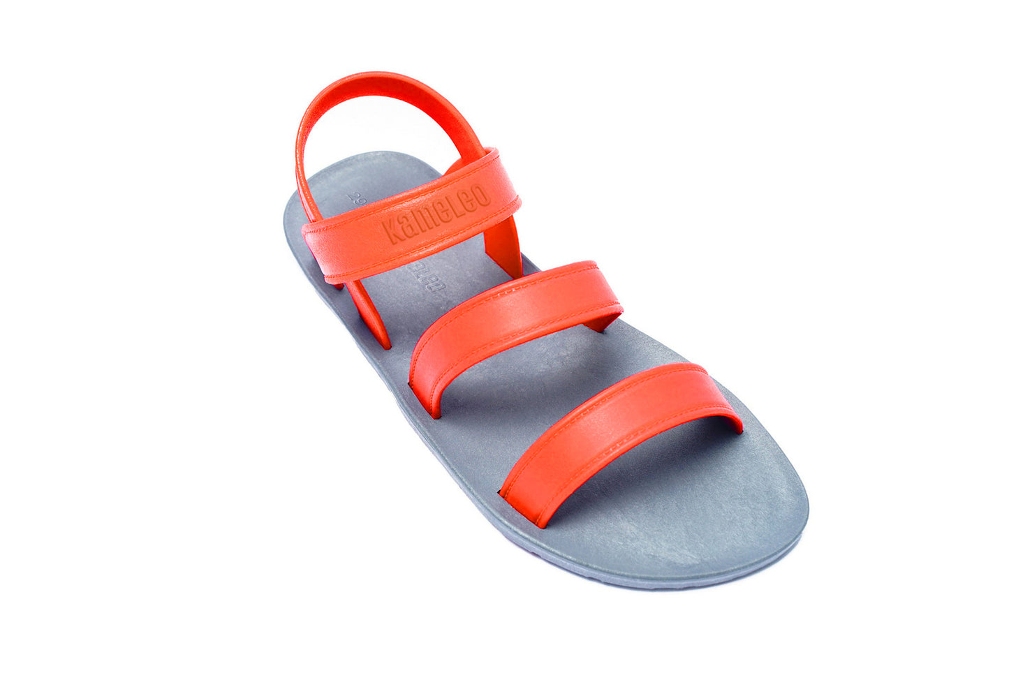 Twin Plus Kids Grey Sole Orange Strap