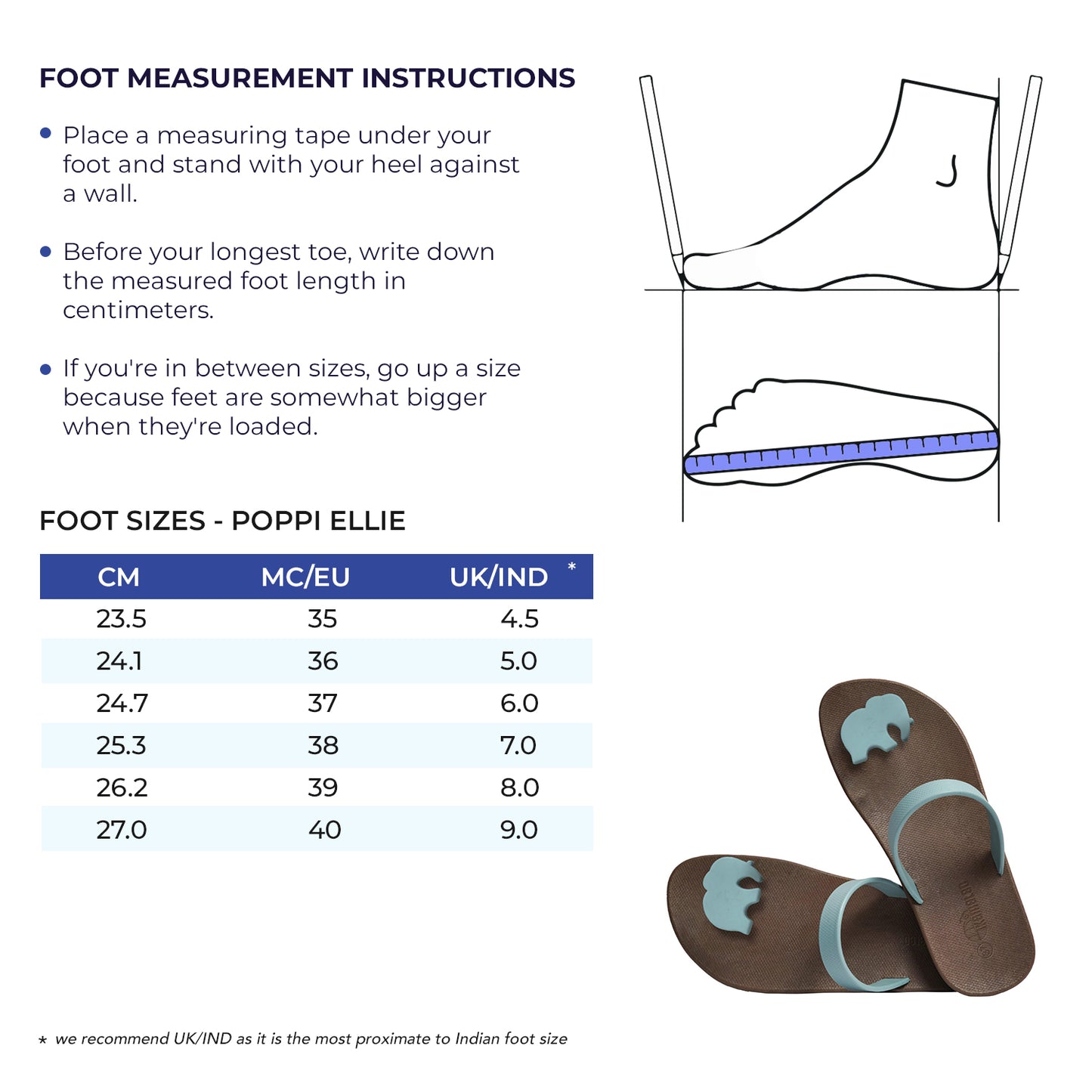Poppi Ellie Green Sole Blue Strap