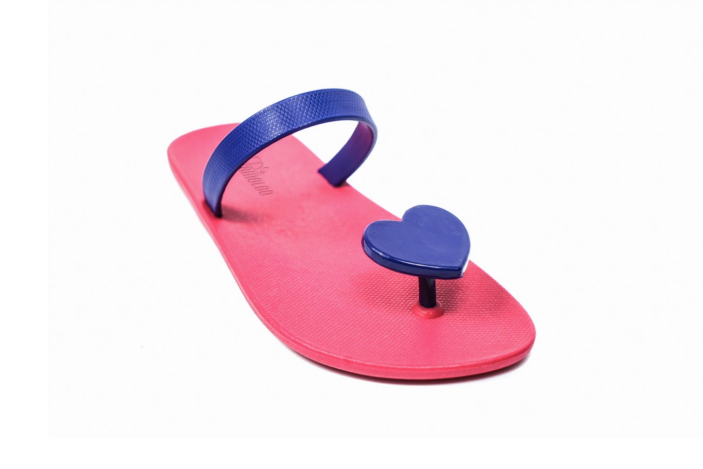 Poppi Heart Pink Sole Blue Strap