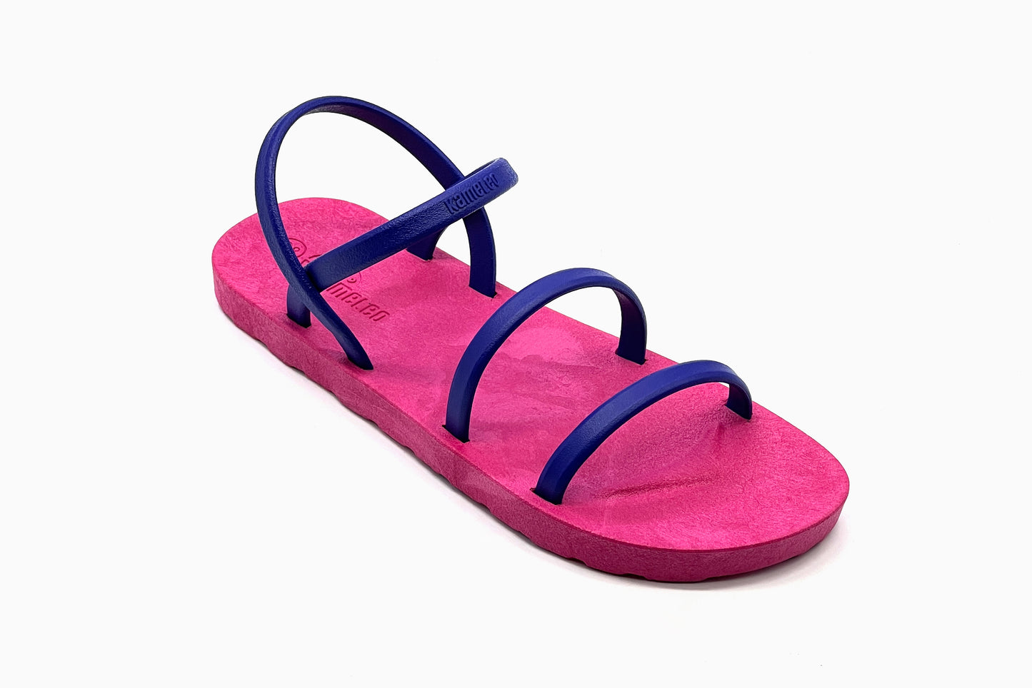 Twin Slim Pink Sole Blue Strap