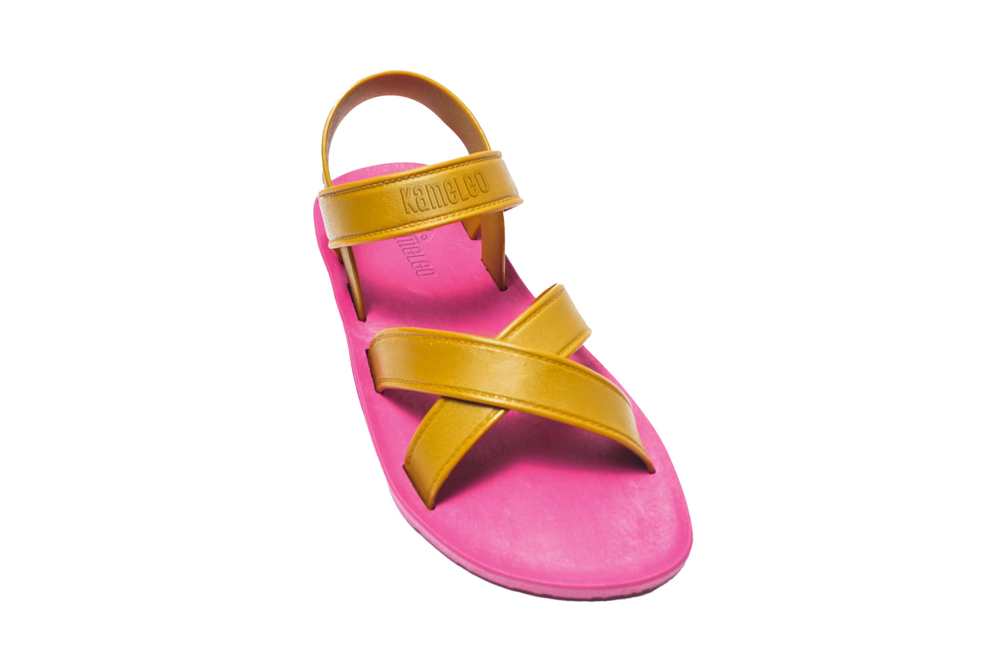Cross Plus Kids Pink Sole Caramel Strap