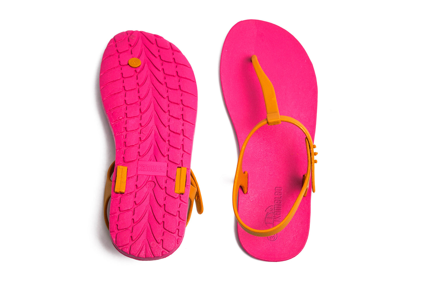 Saily Pink Sole Caramel Strap