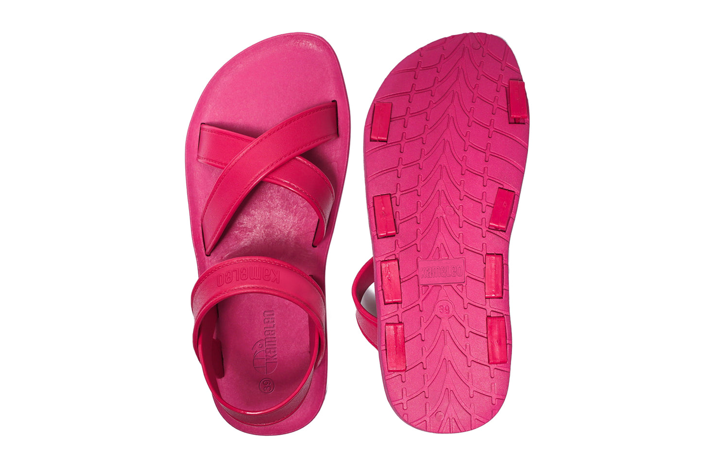 Cross Plus Pink Sole Pink Strap