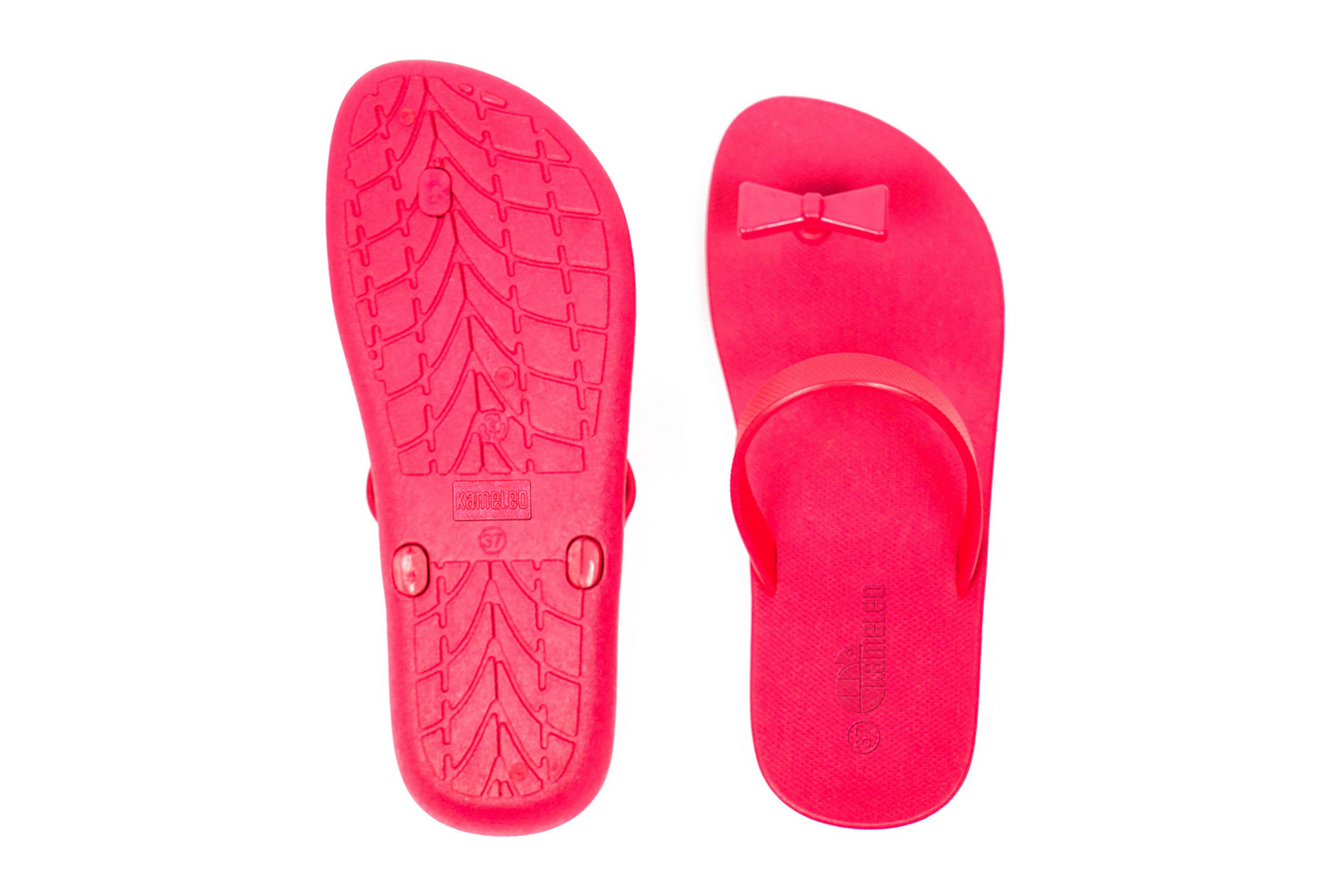 Poppi Bow Pink Sole Pink Strap