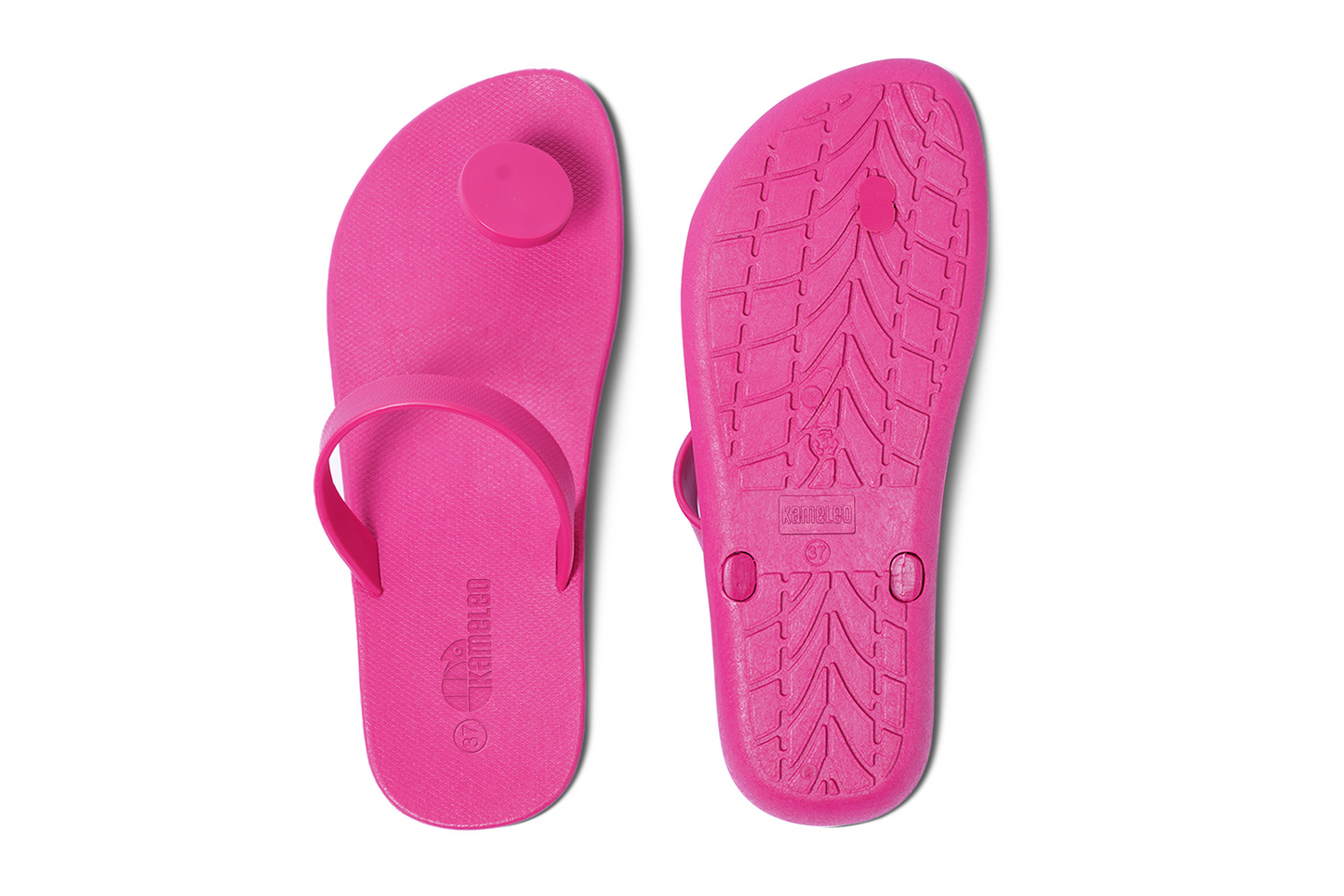 Poppi Dot Pink Sole Pink Strap