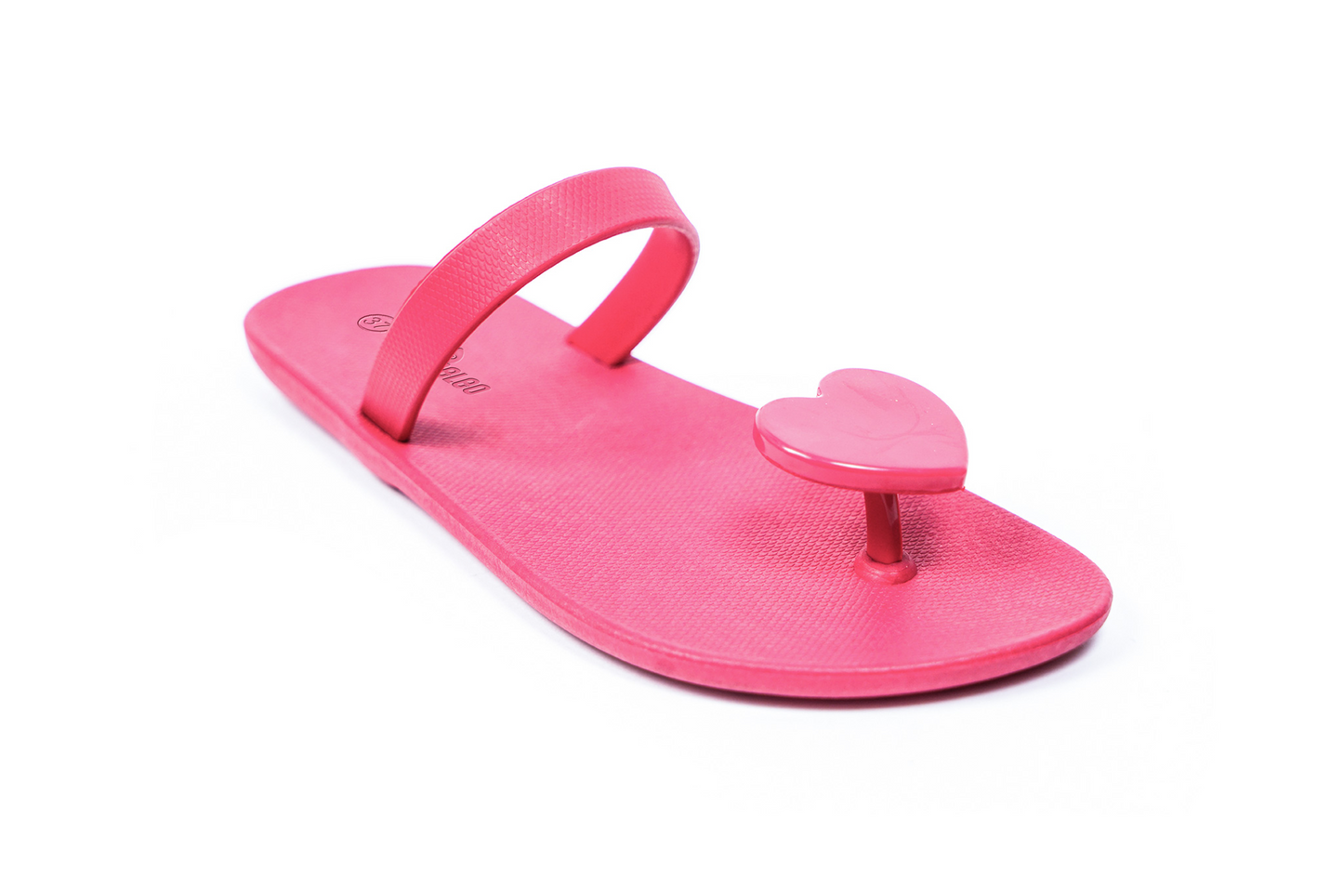 Poppi Heart Pink Sole Pink Strap