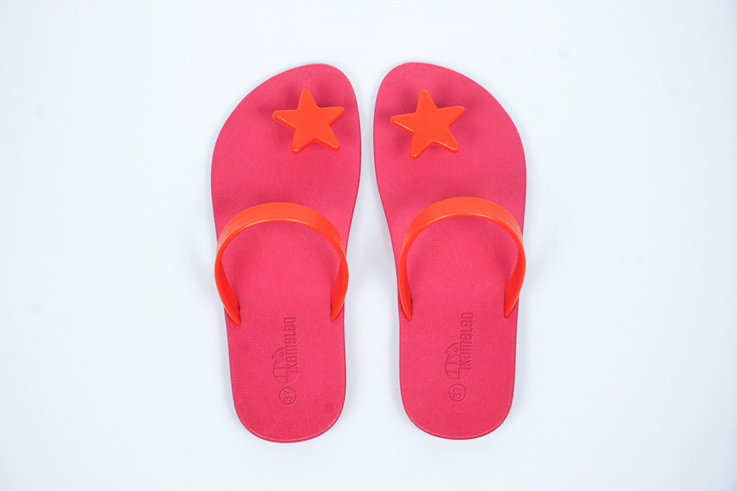 Poppi Star Pink Sole Pink Strap