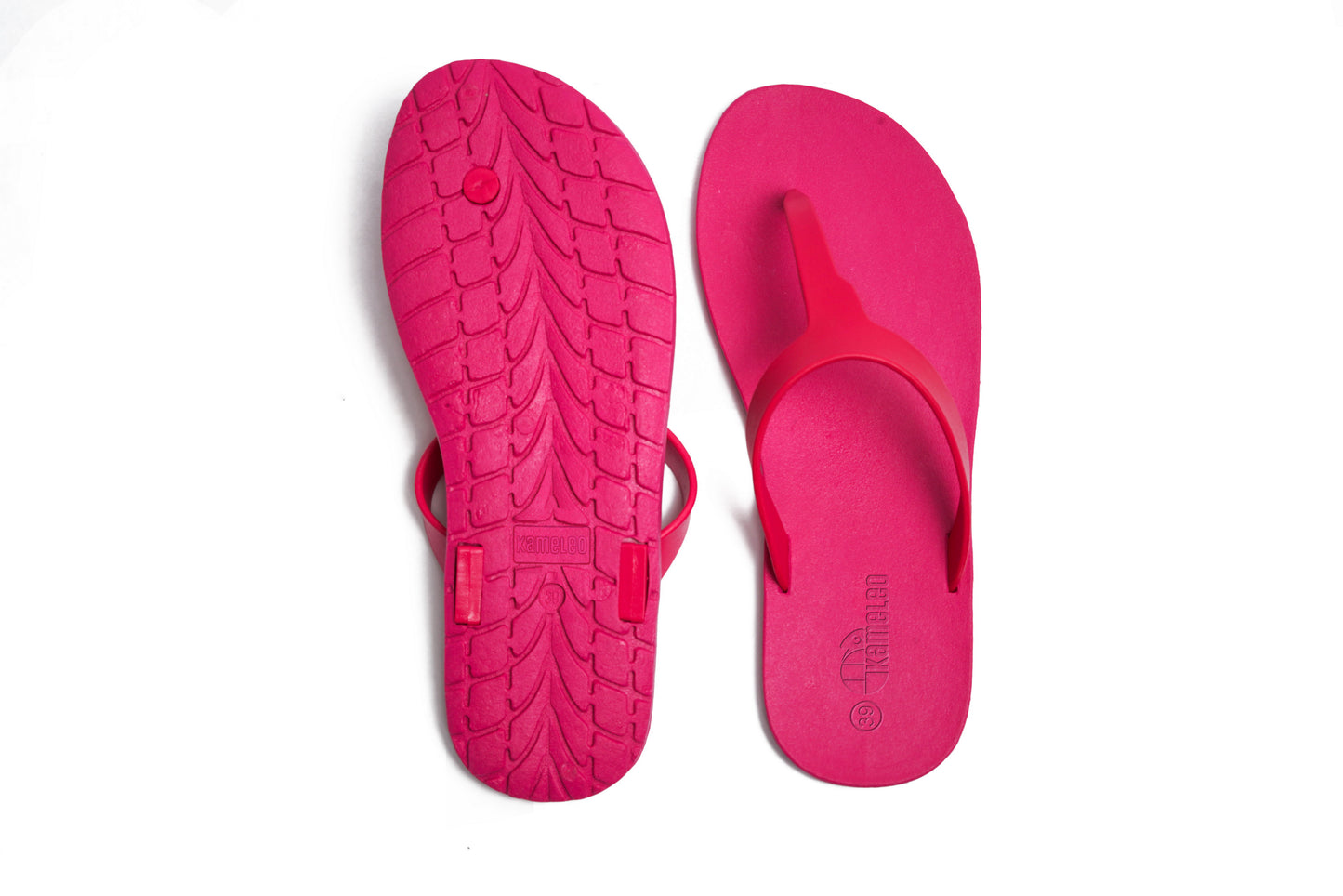 Thongs Pink Sole Pink Strap