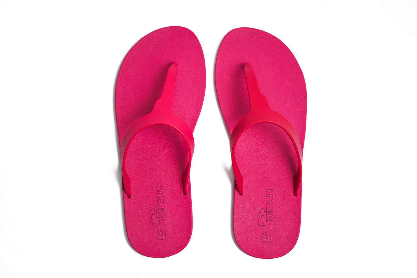 Thongs Pink Sole Pink Strap