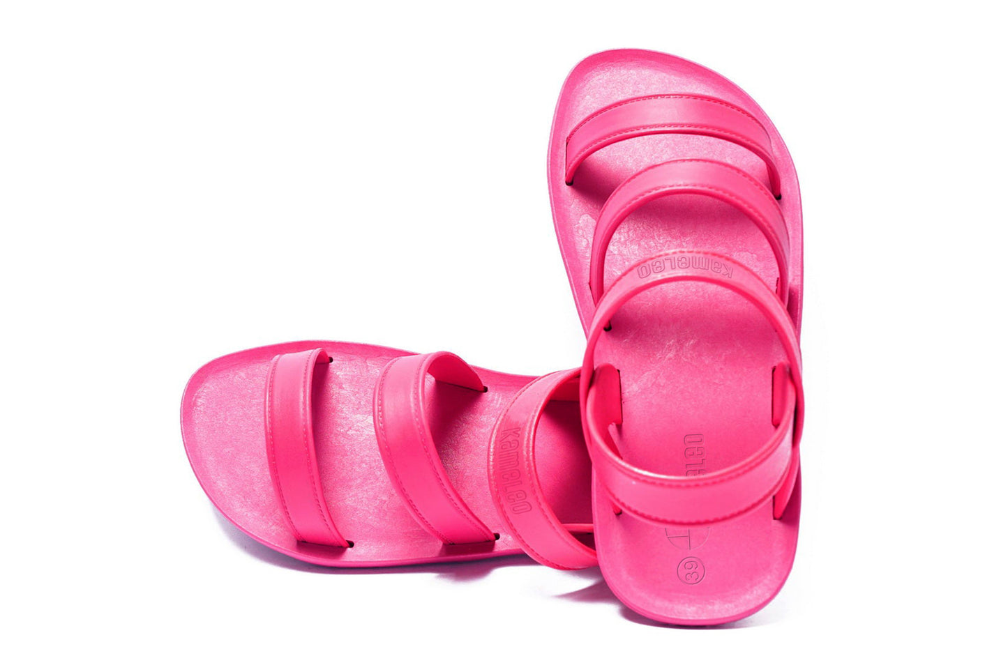 Twin Plus Pink Sole Pink Strap