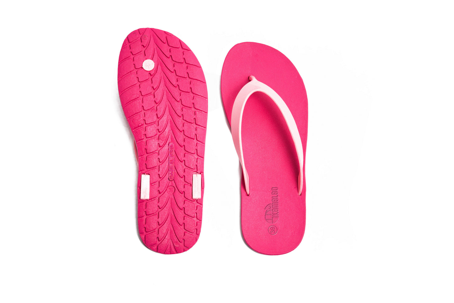 Flippy Pink Sole LightPink Strap
