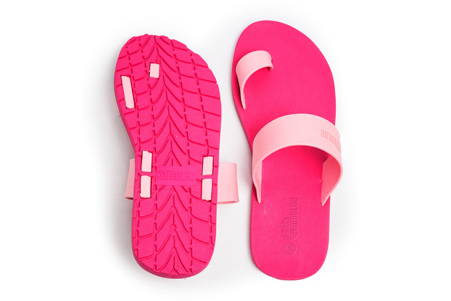 Pop Thumb Pink Sole LightPink Strap