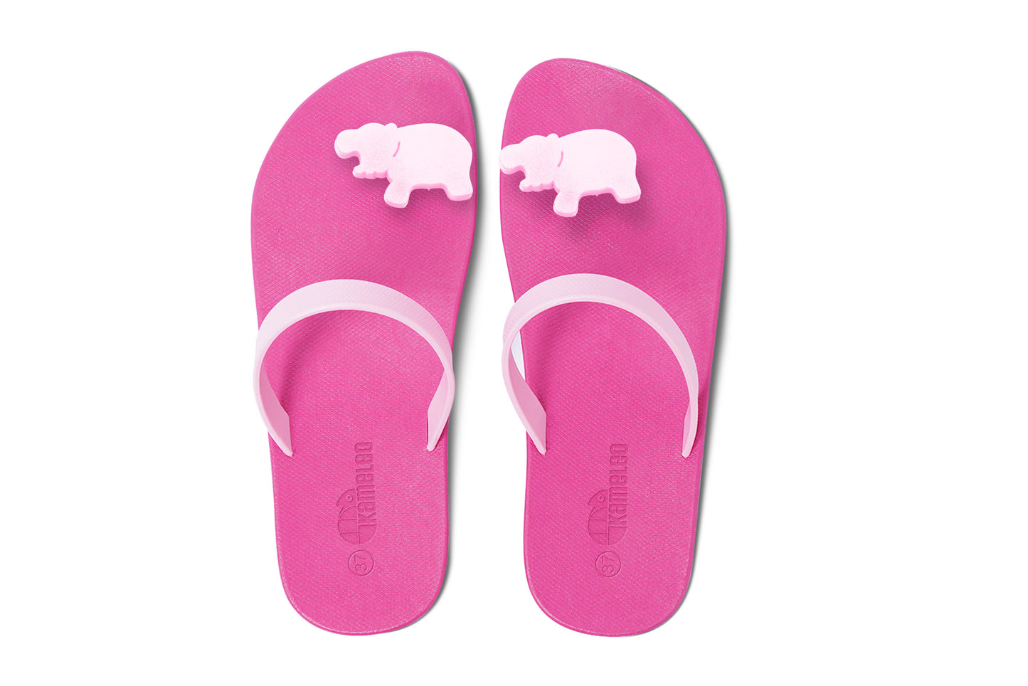 Poppi Hippo Pink Sole LightPink Strap