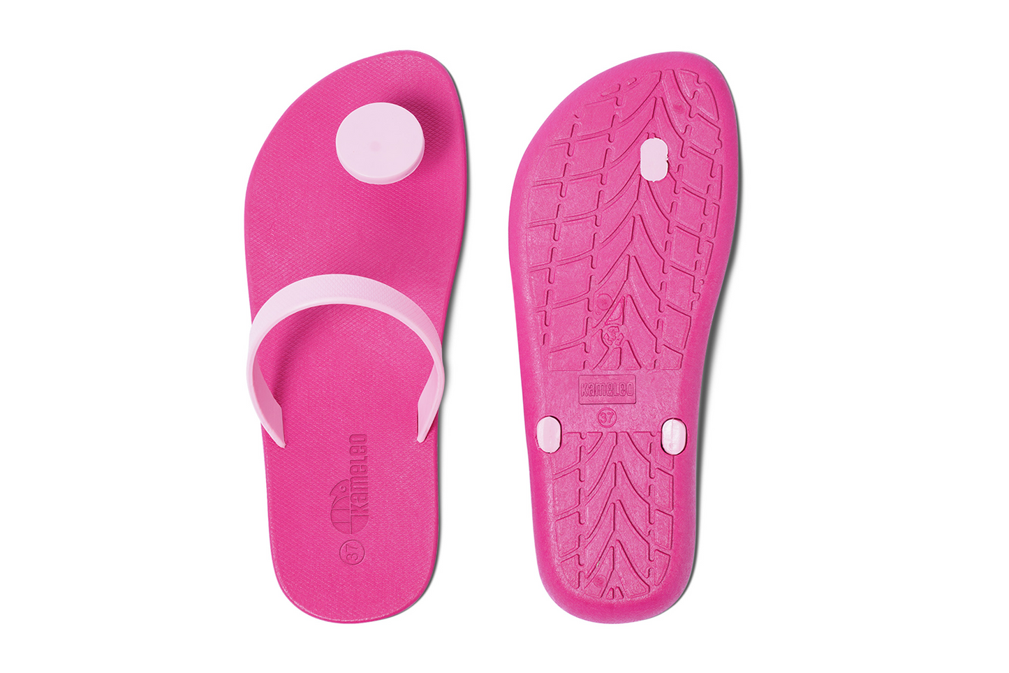 Poppi Dot Pink Sole LightPink Strap