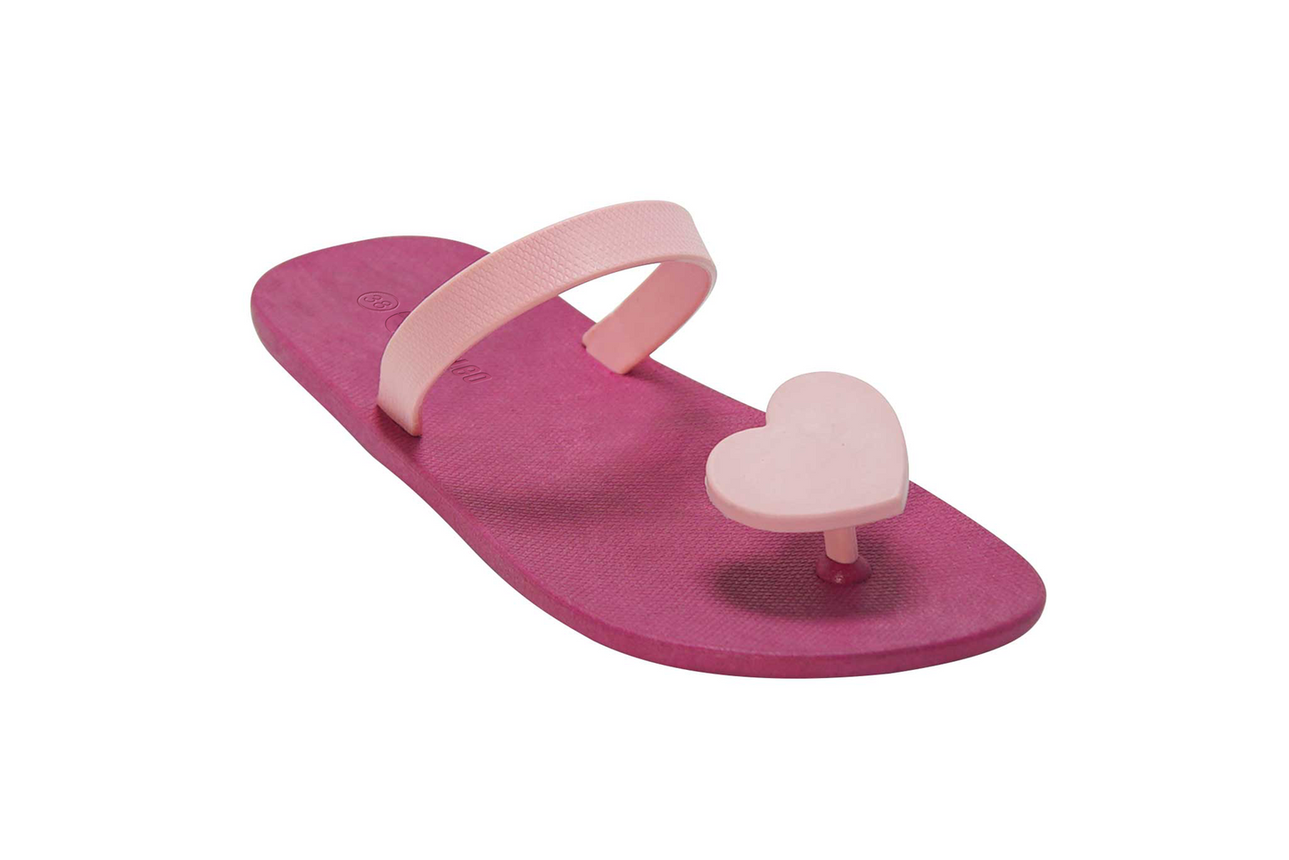 Poppi Heart Pink Sole LightPink Strap
