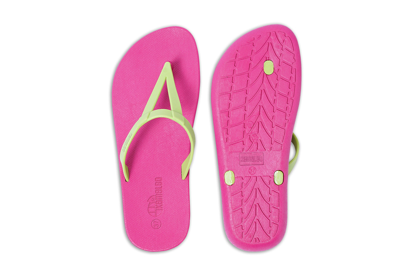 Eiffel Pink Sole Lime Strap