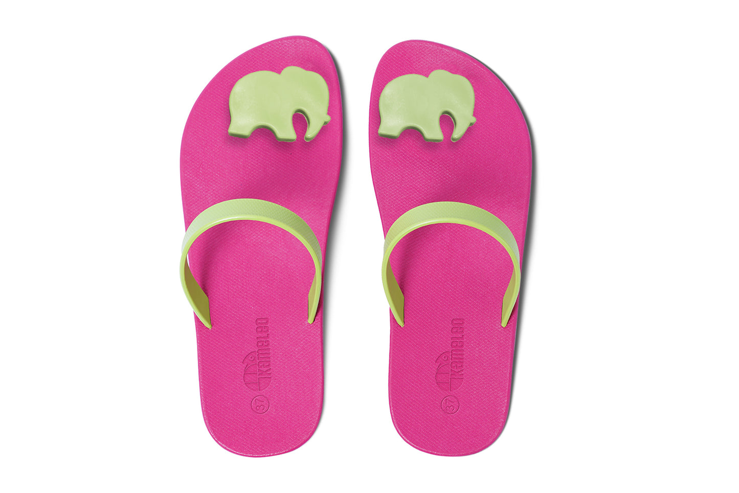 Poppi Ellie Pink Sole Lime Strap