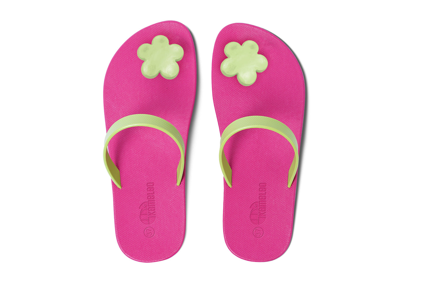 Poppi Flora Pink Sole Lime Strap