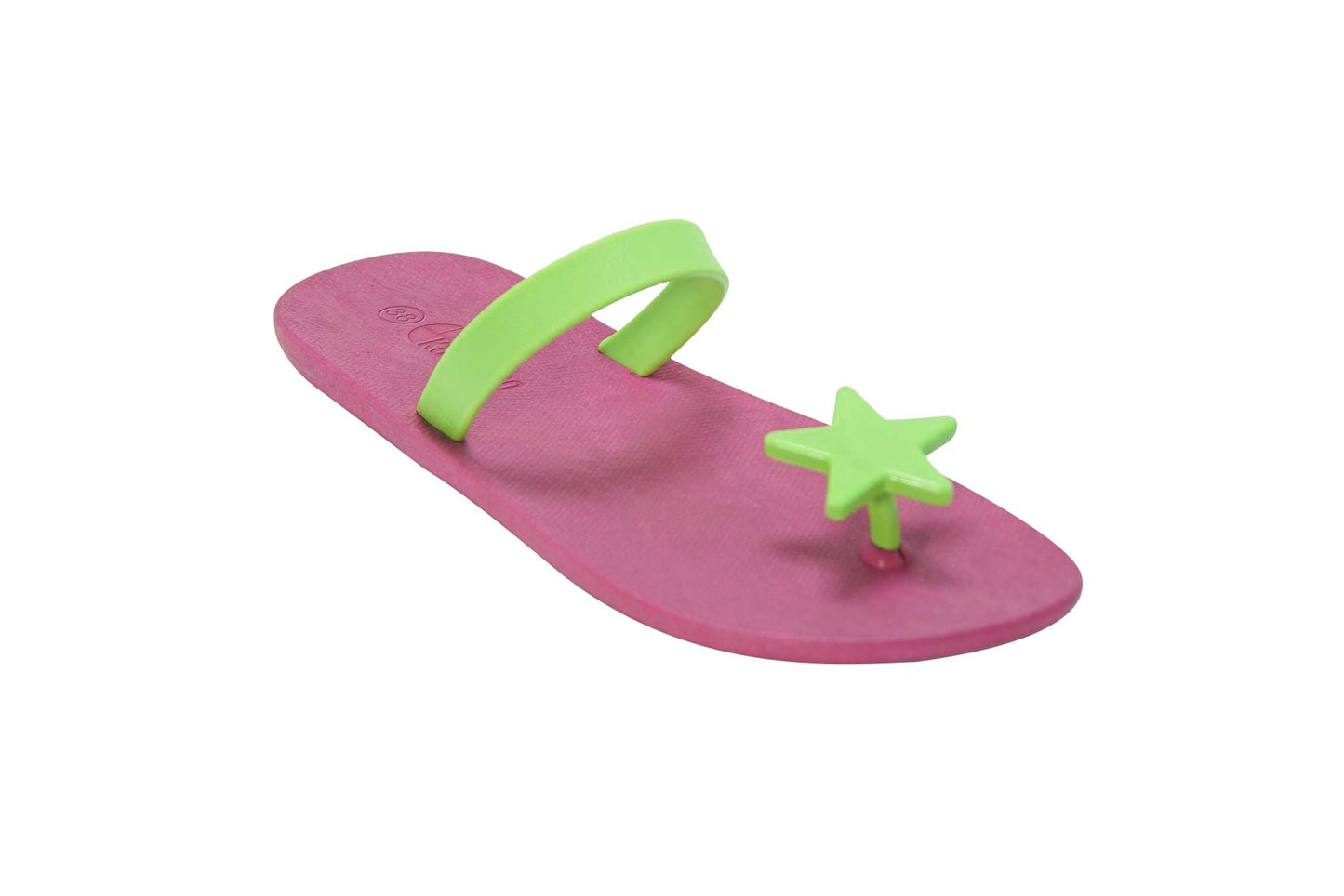 Poppi Star Pink Sole Lime Strap