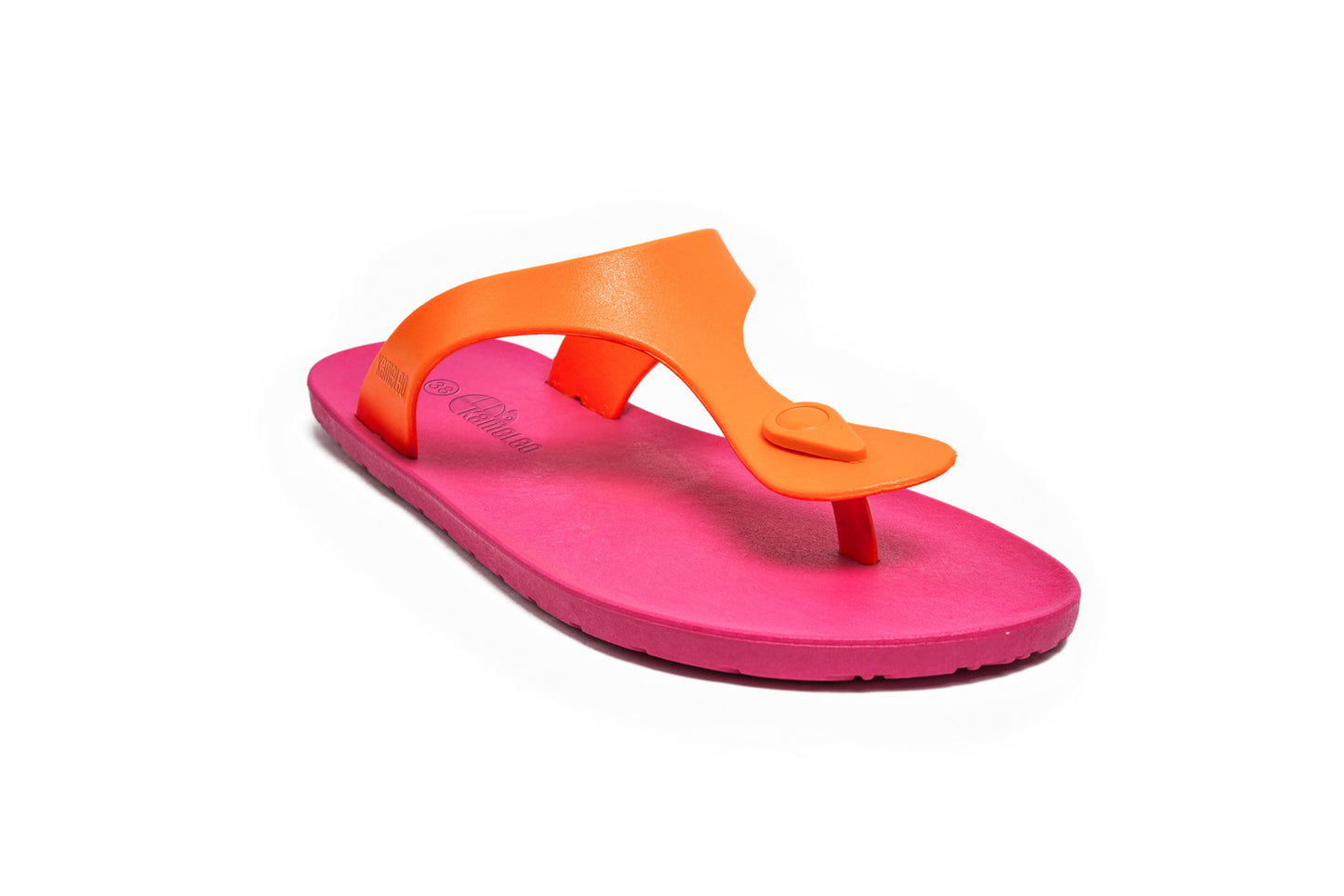 Candy Pink Sole Orange Strap