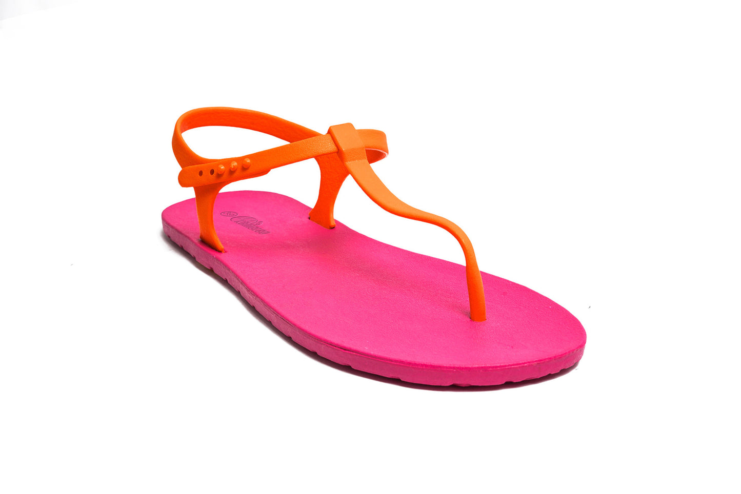 Saily Pink Sole Orange Strap