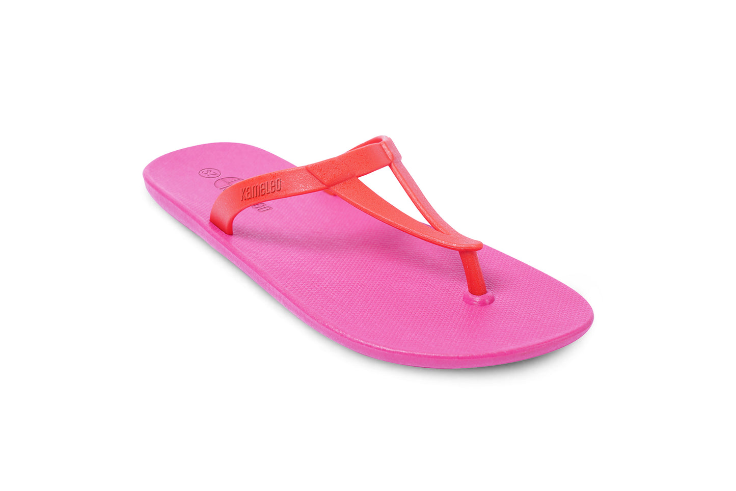 Eiffel Pink Sole Red Strap