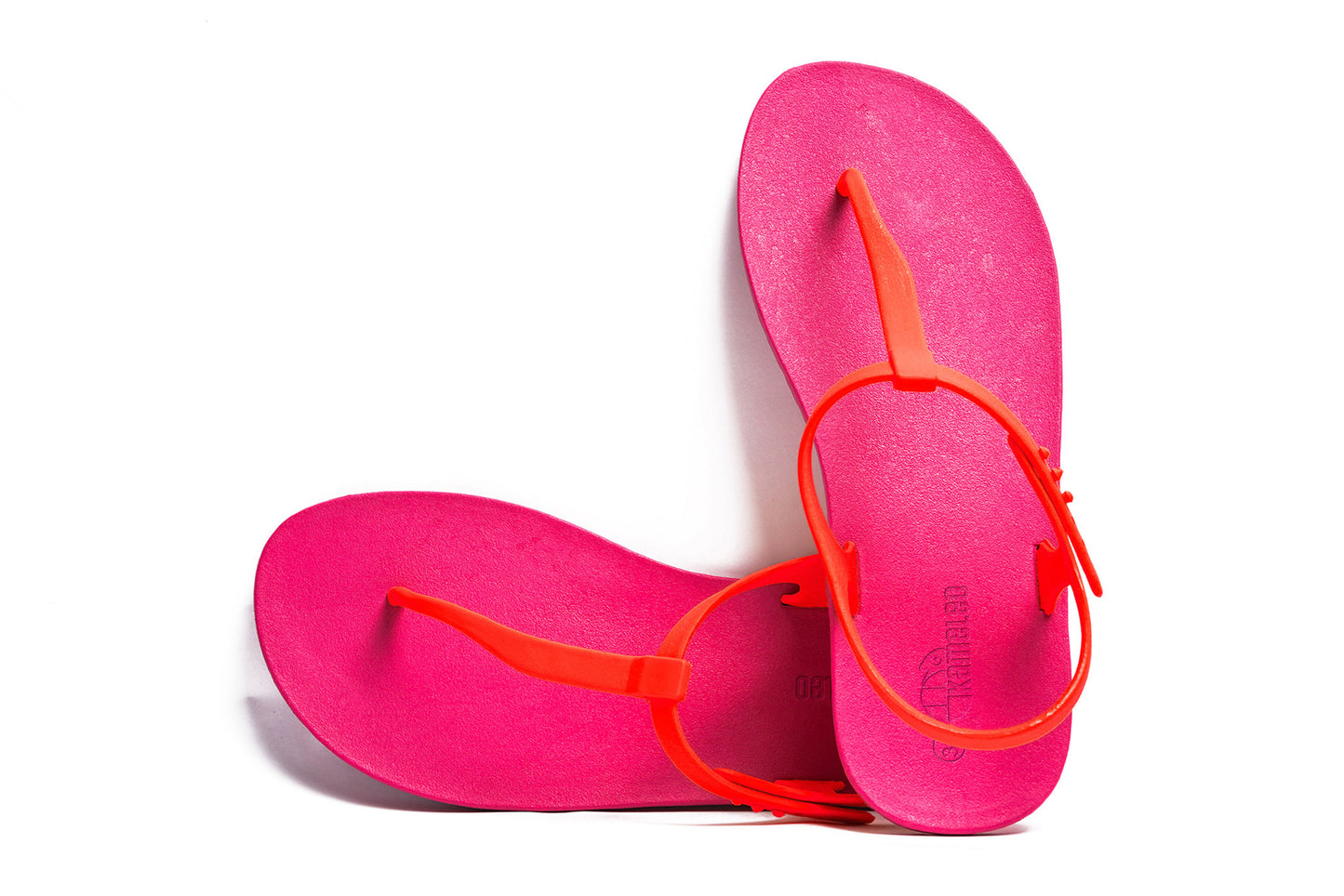 Saily Pink Sole Red Strap
