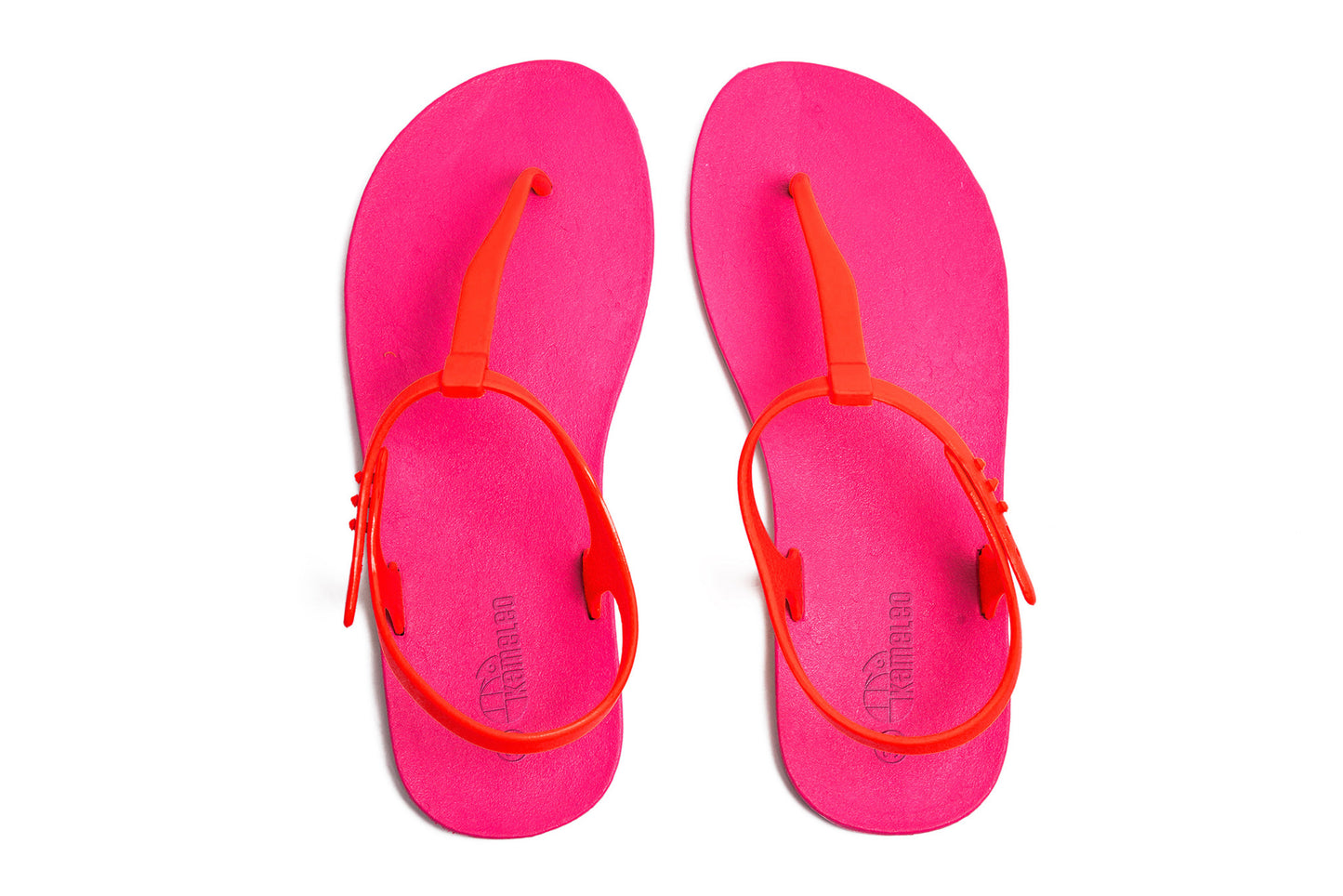 Saily Pink Sole Red Strap