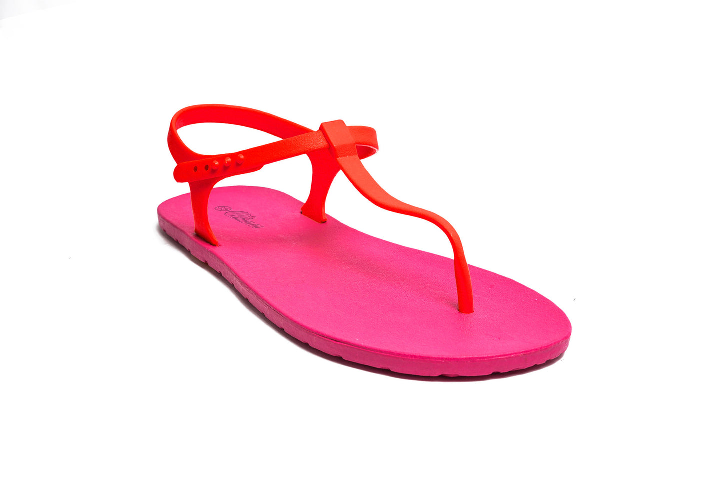 Saily Pink Sole Red Strap