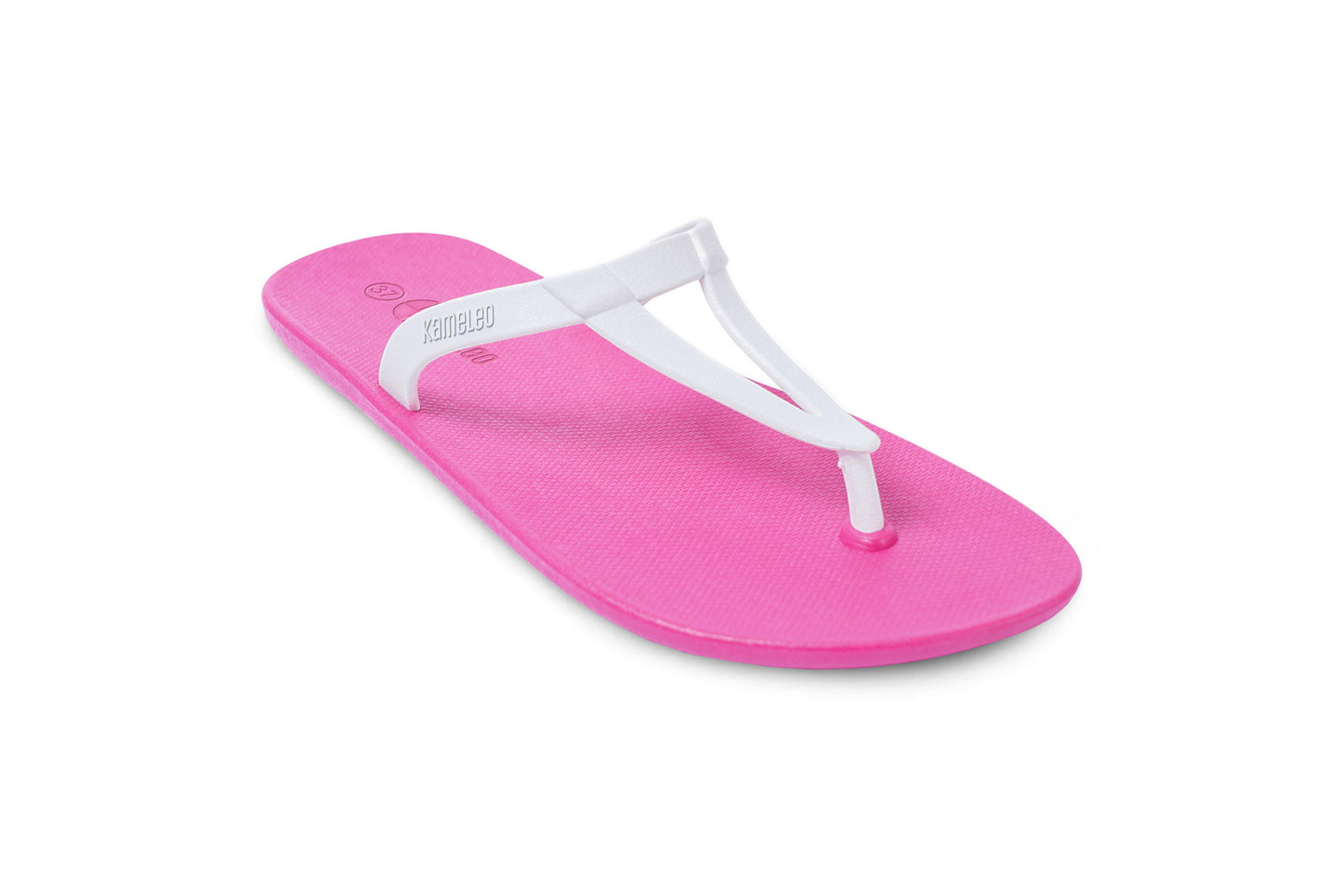 Eiffel Pink Sole White Strap