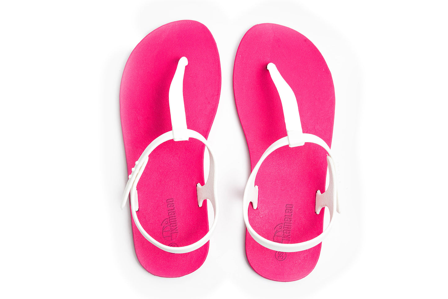 Saily Pink Sole White Strap