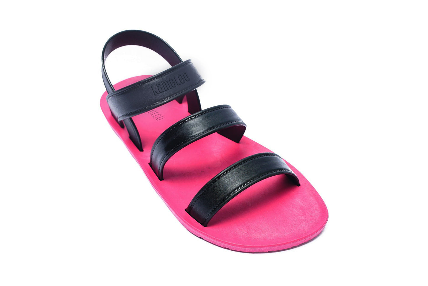 Twin Plus Kids Pink Sole Black Strap