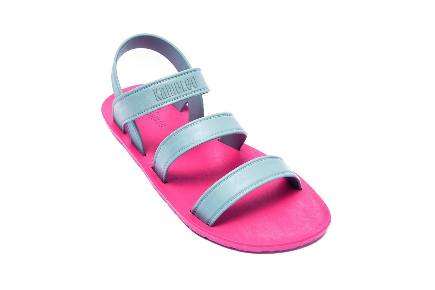Twin Plus Kids Pink Sole Grey Strap
