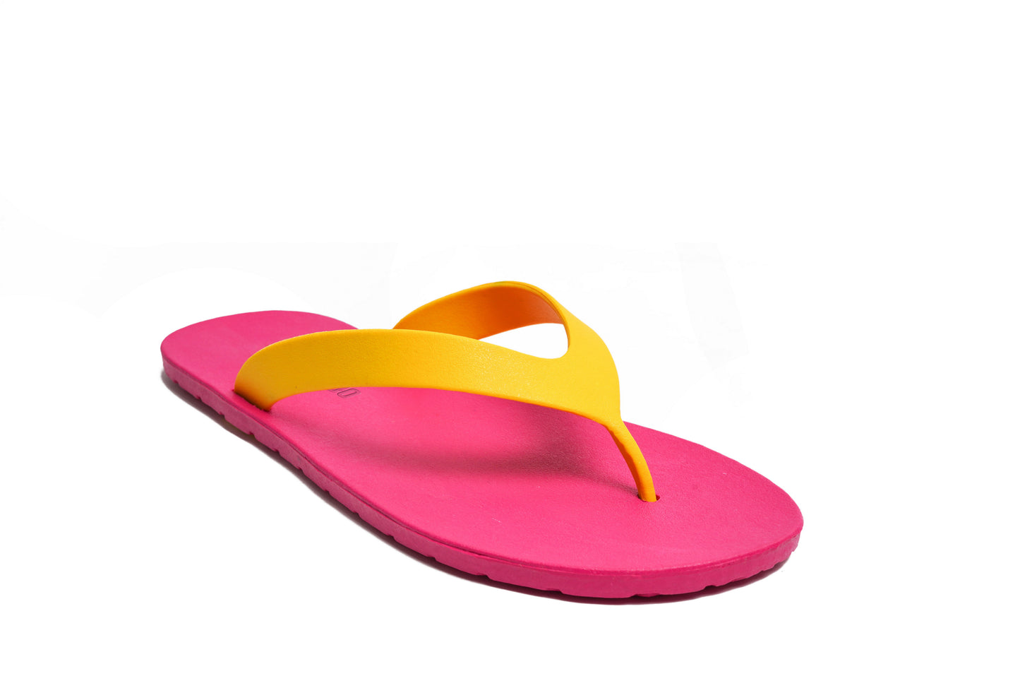 Flippy Pink Sole Yellow Strap