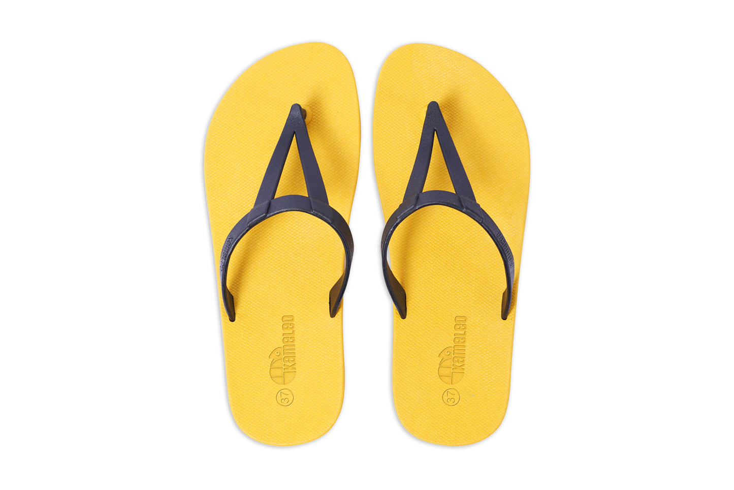 Eiffel Yellow Sole Black Strap
