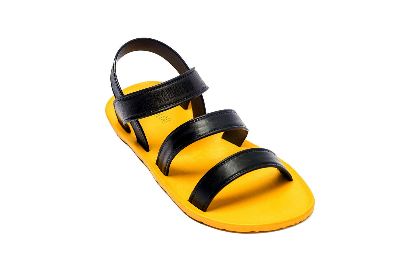 Twin Plus Kids Yellow Sole Black Strap