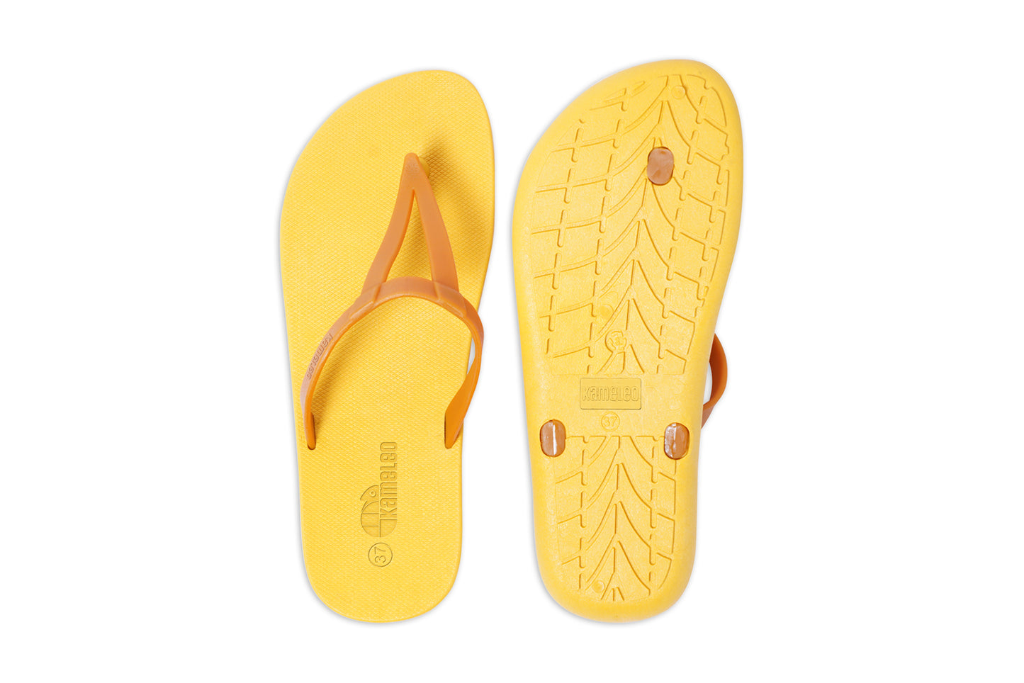 Eiffel Yellow Sole Caramel Strap