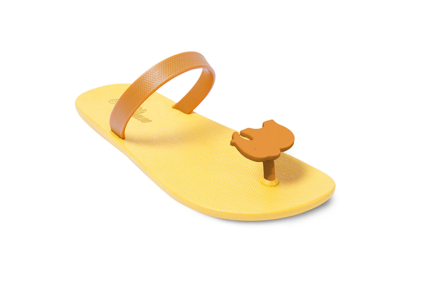 Poppi Ellie Yellow Sole Caramel Strap